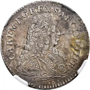 Carlo Emanuele III di Savoia 1730 1773 Regno di Sardegna Periodo anteriore alla riforma monetaria del 1754 Quarto di scudo da 1,5 lire 1733 Scudo sagomato 2 tipo 28 mm 7,35 7,42 g Ag dritto