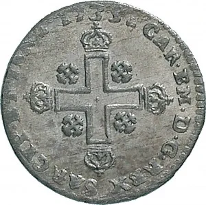 Carlo Emanuele III di Savoia 1730 1773 Regno di Sardegna Periodo anteriore alla riforma monetaria del 1754 Soldo da 12 denari 1732 1744 Cifre del sovrano 1 tipo 19 21 mm 1,32 2,02 g Mi dritto