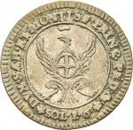 Regno di Sardegna Carlo Emanuele III di Savoia 1730 1773 Periodo posteriore alla riforma monetaria del 1754 2,6 soldi 1755 1758 Aquila spiegata 20 mm 2,17 3,05 g Mi rovescio