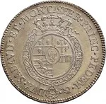 Regno di Sardegna Carlo Emanuele III di Savoia 1730 1773 Periodo posteriore alla riforma monetaria del 1754 Mezzo scudo da 3 lire 1755 1772 Scudo rotondo 37 mm 16,92 17,55 g Ag rovescio