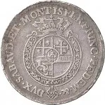 Regno di Sardegna Carlo Emanuele III di Savoia 1730 1773 Periodo posteriore alla riforma monetaria del 1754 Ottavo di scudo da 0,15 lire 1755 1758 Scudo rotondo 24 mm 4,22 4,35 g Ag rovescio