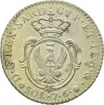 Regno di Sardegna Carlo Emanuele IV di Savoia 1796 1800 7,6 soldi 1800 Scudo ovale a cartoccio 2 tipo 25 mm 4,52 4,95 g Mi rovescio