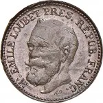 Regno d'Italia Regnando Vittorio Emanuele III di Savoia 1900 1946Gettone Loubet Gettone Loubet 0 Testa nuda 15.2 mm 1,24 0 g rovescio