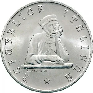 Repubblica Italiana Lire 1946 2001 Repubblica Italiana Emissioni in argento confezionate 100 lire 1988 Universit di Bologna 27,8 mm 7,8 8,2 g Ag dritto
