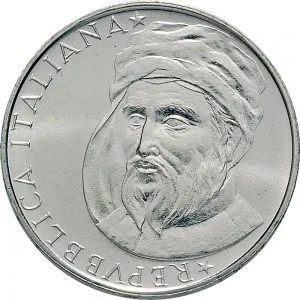 Repubblica Italiana Lire 1946 2001 Repubblica Italiana Emissioni in argento confezionate 500 lire 1986 Donatello 29 mm 10,945 11,055 g Ag dritto