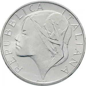 Repubblica Italiana Lire 1946 2001 Repubblica Italiana Emissioni in argento confezionate 500 lire 1989 Mondiali di calcio Italia '90 1 tipo 29 mm 10,945 11,055 g Ag dritto