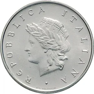 Repubblica Italiana Lire 1946 2001 Repubblica Italiana Emissioni in argento confezionate 500 lire 1993 Banca d'Italia 29 mm 10,945 11,055 g Ag dritto