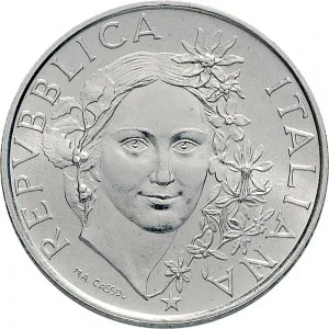 Repubblica Italiana Lire 1946 2001 Repubblica Italiana Emissioni in argento confezionate 500 lire 1993 Flora e fauna da salvare 3 tipo 32 mm 14,945 15,055 g Ag dritto