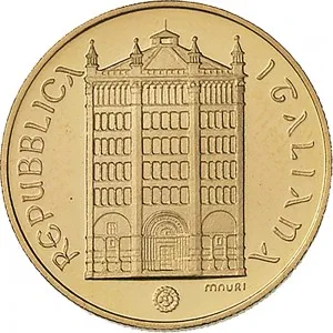 Repubblica Italiana Lire 1946 2001 Repubblica Italiana Emissioni in oro confezionate 50.000 lire
