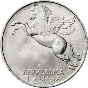 Repubblica Italiana Lire 1946 2001 Repubblica Italiana Monetazione del primo periodo fino al 1950 10 lire