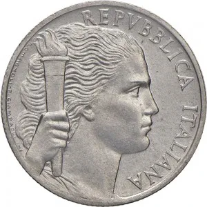 Repubblica Italiana Lire 1946 2001 Repubblica Italiana Monetazione del primo periodo fino al 1950 5 lire