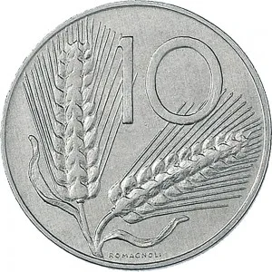 Repubblica Italiana Lire 1946 2001 Repubblica Italiana Monetazione del secondo periodo dal 1951 10 lire