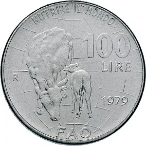 Repubblica Italiana Lire 1946 2001 Repubblica Italiana Monetazione del secondo periodo dal 1951 100 lire