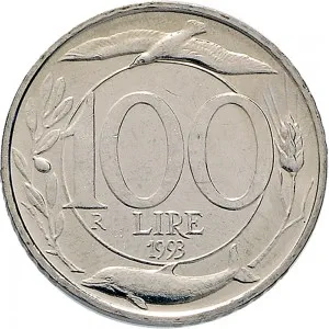 Repubblica Italiana Lire 1946 2001 Repubblica Italiana Monetazione del secondo periodo dal 1951 100 lire
