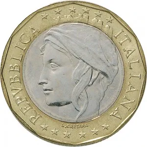 Repubblica Italiana Lire 1946 2001 Repubblica Italiana Monetazione del secondo periodo dal 1951 1.000 lire
