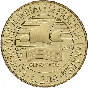 Repubblica Italiana Lire 1946 2001 Repubblica Italiana Monetazione del secondo periodo dal 1951 200 lire