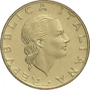 Repubblica Italiana Lire 1946 2001 Repubblica Italiana Monetazione del secondo periodo dal 1951 200 lire