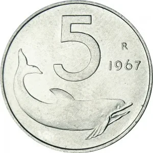 Repubblica Italiana Lire 1946 2001 Repubblica Italiana Monetazione del secondo periodo dal 1951 5 lire