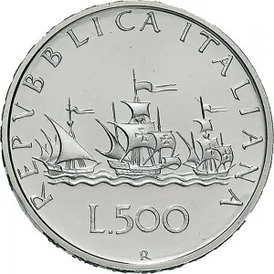 Repubblica Italiana Lire 1946 2001 Repubblica Italiana Monetazione del secondo periodo dal 1951 500 lire