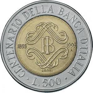 Repubblica Italiana Lire 1946 2001 Repubblica Italiana Monetazione del secondo periodo dal 1951 500 lire