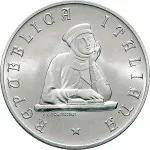 Repubblica Italiana Repubblica Italiana Lire 1946 2001Emissioni in argento confezionate 100 lire 1988 Universit di Bologna 27.8 mm 7,8 11,055 g Ag dritto