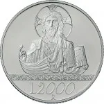 Repubblica Italiana Repubblica Italiana Lire 1946 2001Emissioni in argento confezionate 2.000 lire 1998 Anno Duemila La Fede 1 tipo 31.4 mm 15,92 16,08 g Ag rovescio