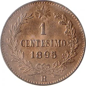Umberto I di Savoia 1878 1900 Regno d'Italia 1 centesimo
