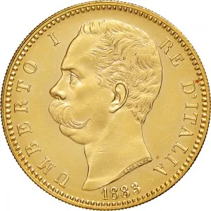 Umberto I di Savoia 1878 1900 Regno d'Italia 100 lire