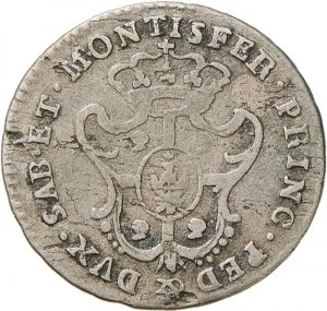 Vittorio Amedeo III di Savoia 1773 1796 Regno di Sardegna Monetazione per la Sardegna Reale da 5 soldi 1773 1796 Scudo a cartoccio 1 tipo 21 22 mm 2,63 3,28 g Mi rovescio