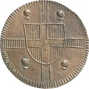 Vittorio Emanuele I di Savoia 1802 1821 Regno di Sardegna Monetazione per la Sardegna 3 cagliaresi da sei denari 1813 Valore 1 tipo 23 mm 3,98 5,94 g Cu dritto