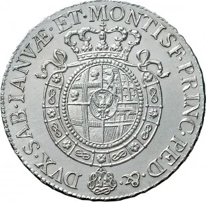 Vittorio Emanuele I di Savoia 1802 1821 Regno di Sardegna Periodo anteriore alla riforma decimale del 1816 Mezzo scudo da 3 lire 1815 Scudo rotondo 2 tipo 36,0 36,5 mm 17,58 17,60 g Ag rovescio
