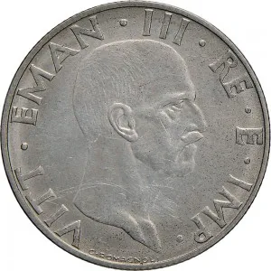 Vittorio Emanuele III di Savoia 1936 1943 Re e Imperatore Regno d'Italia 50 centesimi