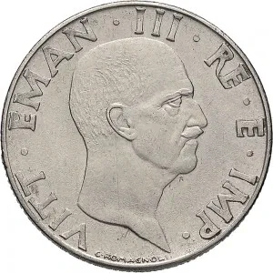 Vittorio Emanuele III di Savoia 1936 1943 Re e Imperatore Regno d'Italia 50 centesimi