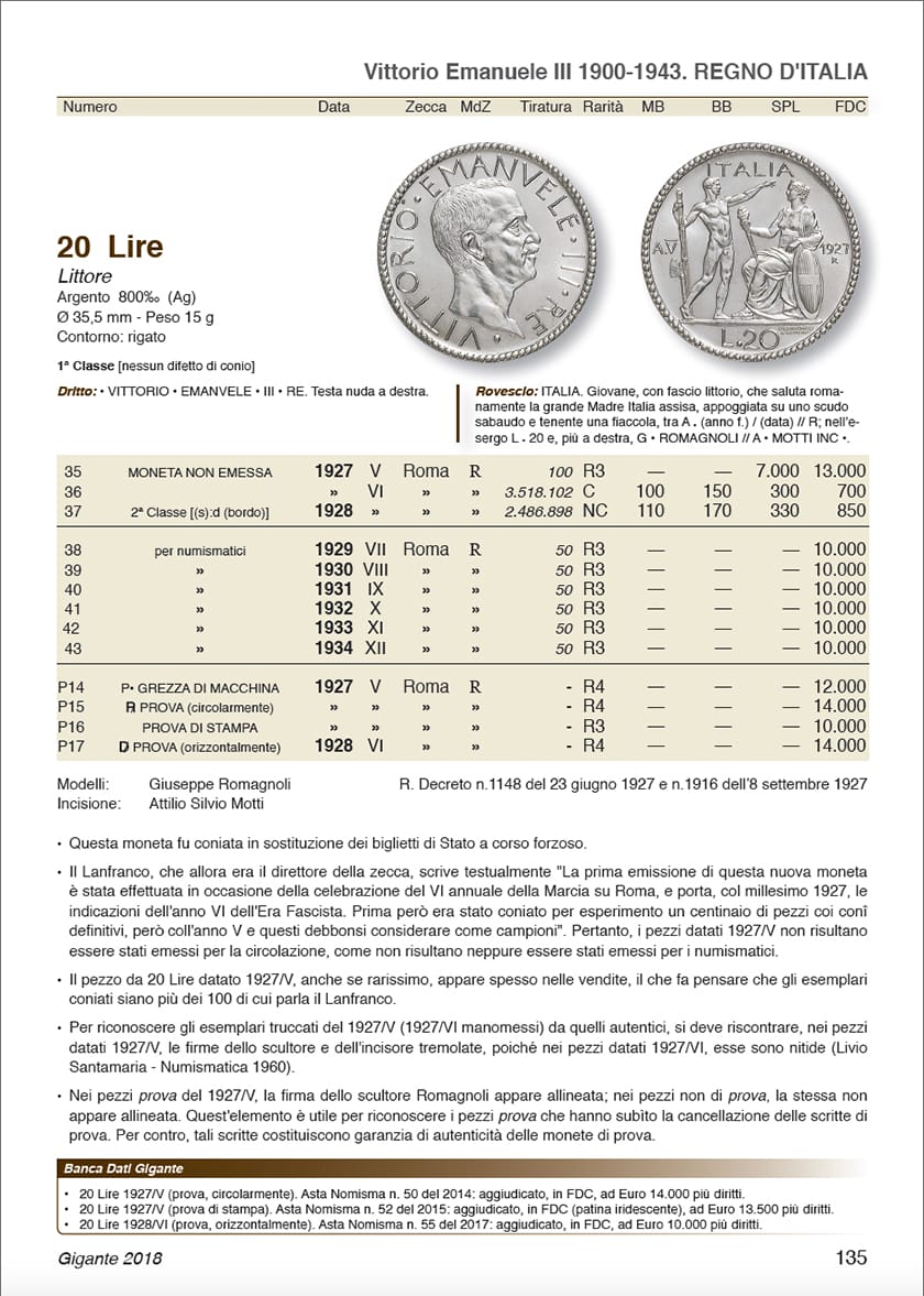 Catalogo Gigante esempio pagina